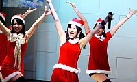 【動画】QunQunのクリスマス・スタート！吉田真野CMダンス3連発 