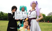 2012年5月1日「メーデー」、本日の美人カレンダーはチーム・ボカロの4人 