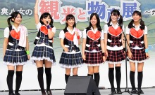 QunQunライブ・♪「きゅんっ、時々せつなくて、後...すき。」＆「VIP」＠「茶のくに八女・奥八女の観光と物産展」