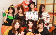 10月27日「テディベアの日」、本日の美人カレンダーは 明治産業・ハロウィン隊のみなさん