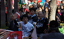 福岡ソフトバンクホークスの優勝祝賀パレード開催