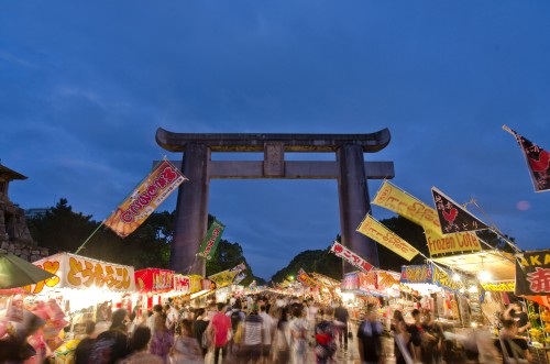 筥崎宮にて「放生会(ほうじょうや)」今年も開催です！