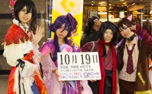 2015年10月19日「TOEICの日」、本日の美人カレンダーは こくらハロウィン2015の白怜さん、ぴろしきさん、りおんさん、もちつきさん