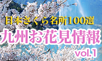 日本さくら名所１００選！九州のお花見情報vol.1