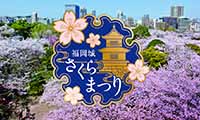 舞鶴公園の「福岡城さくらまつり」が今年も開催！ライトアップや楽しいイベントも【3月24日（木）～4月8日（日）】