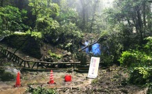 豪雨が続く鹿児島　世界遺産「寺山炭窯跡」が崩壊！