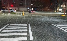 福岡市で111年ぶりに遅い「初雪」観測！